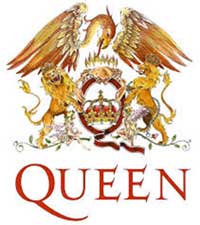 A logomarca do Queen