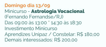 Fernando Fernandse promove minicurso de Astrologia Vocacional