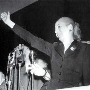 Eva Perón, maior mito argentino.