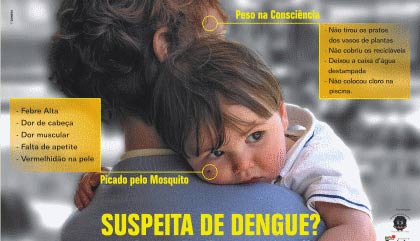 Cartaz da dengue, 2008