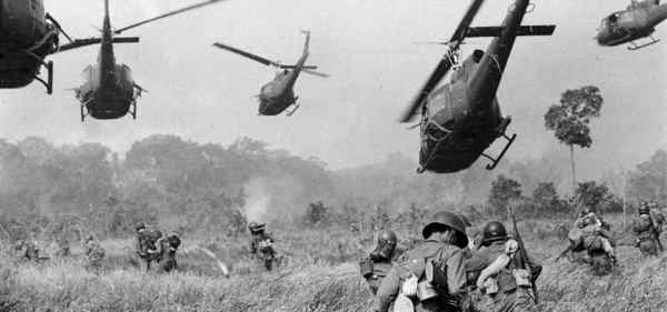 Guerra do Vietnã, helicópteros