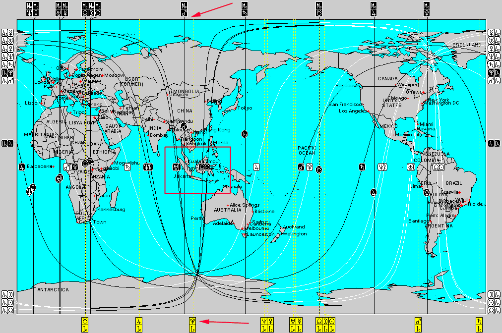 Astrocartograma do eclipse solar de 29 de março de 2006