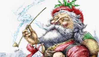 Papai Noel de Thomas Nast