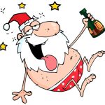 Papai Noel bêbado