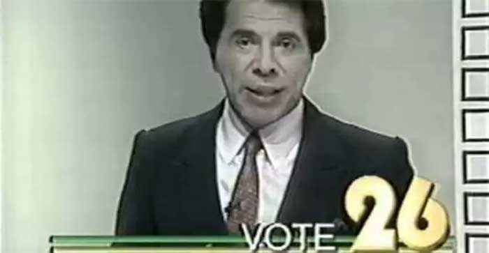 Silvio Santos candidato, 1989.