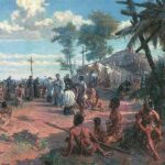 Fundação de São Paulo por Oscar Pereira da Silva, 1909.