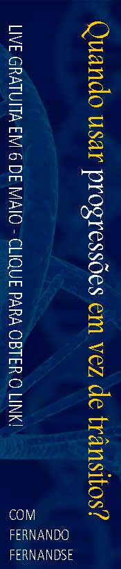 live: aula inaugural de Progressões Secundárias